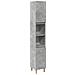 Set Mobili da Bagno 3 pz Grigio Cemento in Legno Multistrato - Foto miniatura 4