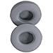 2 Cuscinetti Auricolari Di Ricambio In Pelle Proteica Compatibili Con Cuffie Beats Solo 2 E Solo 3 Grey - Foto miniatura 2