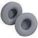 2 Cuscinetti Auricolari Di Ricambio In Pelle Proteica Compatibili Con Cuffie Beats Solo 2 E Solo 3 Grey - Foto miniatura 4
