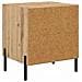 Armadio da Notte 2 pcs rovere artigianale 40 x 35 x 47,5 cm - Foto miniatura 9