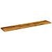 Piano per Tavolo 160x40x2,5cm Rettangolare Legno Massello Mango - Foto miniatura 2