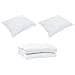 Piumone con cuscino 3 pcs Bianco 240 x 220 cm Microfibra - Foto miniatura 1