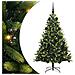 Albero di Natale Artificiale Pieghevole 150 LED Verde 150 cm - Foto miniatura 1
