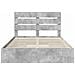 Letto con Contenitore con testiera Grigio cemento 150 x 200 cm - Foto miniatura 8