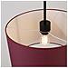 Lampada A Sospensione Nevia Bordeaux Sl. 1852 - Minimalist Lampada A Sospensione Bordeaux /nero 137x40x40 Cm - Foto miniatura 5