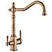 Rubinetto per lavello da cucina /bagno, Blackswan, tipo M72, modello in bronzo, misura 34 cm - Foto miniatura 1