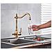 Rubinetto per lavello da cucina /bagno, Blackswan, tipo M72, modello in bronzo, misura 34 cm - Foto miniatura 3
