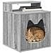 Casa per Gatti Grigio Sonoma 42,5 x 40 x 53,5 cm - Foto miniatura 3