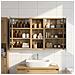 Set di Armadi da Bagno con lo scaffale 3 pcs 80 x 10,5 x 50 cm - Foto miniatura 4