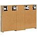 Set di Armadi da Bagno con lo scaffale 3 pcs 80 x 10,5 x 50 cm - Foto miniatura 9