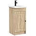 Mobile da bagno con lavabo Rovere Sonoma 42 x 40 x 84,5 cm - Foto miniatura 1
