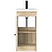 Mobile da bagno con lavabo Rovere Sonoma 42 x 40 x 84,5 cm - Foto miniatura 4