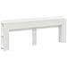 Testata del letto Bianco Lucido Legno ingegnerizzato - Foto miniatura 2