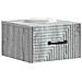 Mobiletto da notte a muro 2 pcs Grigio Sonoma 34,5 x 33 x 20 cm - Foto miniatura 2