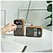 DDR-8 compacte houten DAB+ en FM radio met Bluetooth ontvangst, Vintage Walnut Personale Digitale Noce - Foto miniatura 2