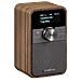 DDR-8 compacte houten DAB+ en FM radio met Bluetooth ontvangst, Vintage Walnut Personale Digitale Noce - Foto miniatura 4