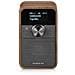 DDR-8 compacte houten DAB+ en FM radio met Bluetooth ontvangst, Vintage Walnut Personale Digitale Noce - Foto miniatura 1