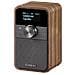 DDR-8 compacte houten DAB+ en FM radio met Bluetooth ontvangst, Vintage Walnut Personale Digitale Noce - Foto miniatura 7