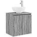 Set di Armadi da Bagno 4 pcs Sonoma grigio 100 x 14,5 x 70 cm - Foto miniatura 5