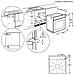 KODDP66WH, Forno Elettrico, 72 L, Nero - Foto miniatura 8