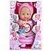 Bambola con 5 funzioni e vestitino rosa - Foto miniatura 2