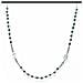 Collana In Argento 925 - Collezione Rosari - Colore Rodio - Misura Unica - Foto miniatura 2