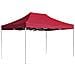 Gazebo Professionale Pieghevole Alluminio 4,5x3 m Rosso Vino - Foto miniatura 1