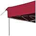 Gazebo Professionale Pieghevole Alluminio 4,5x3 m Rosso Vino - Foto miniatura 5