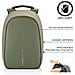 Bobby Hero Small Zaino Antifurto Usb Verde (borsa Unisex)  - Foto miniatura 2