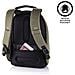 Bobby Hero Small Zaino Antifurto Usb Verde (borsa Unisex)  - Foto miniatura 5