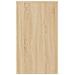 Scrivania Rovere Sonoma 90x40x72 cm in Legno Multistrato - Foto miniatura 3