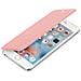 Clear Back, Cover Trasparente Con Sportello Protettivo - Apple Iphone 6 Plus / 6s Plus - Oro Rosa - Foto miniatura 3