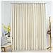 Tenda Oscurante Con Ganci Crema In Velluto 290x245 Cm - Foto miniatura 1