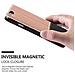 Custodia Compatibile Con Apple Iphone 6 / Iphone 6s In Oro Rosato Nero - Coperchio Protettiva Con Chiusura Magnetica, Funzione Stand E Tasca Per Le Carte - Foto miniatura 7