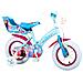 Disney Bici Bicicletta Bambina Frozen Ii 12 Pollici Ruotine Cestino E Portabambole Celeste 85% Assemblata - Foto miniatura 1