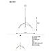 Heaven Lampada A Sospensione Supporto Flessibile Bianco G9 28 W Alogena - Foto miniatura 2