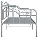 Telaio Divano Letto Grigio In Metallo 90x200 Cm - Foto miniatura 8