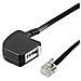 RJ-11 / TAE F Adapter RJ-11 M TAE F FM Nero cavo di interfaccia e adattatore - Foto miniatura 1