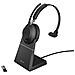 Cuffie Evolve2 65 MS Wireless USB tipo- A Microfono Bluetooth Colore Nero - Foto miniatura 1