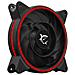 Ventola Di Raffreddamento 4pin Led Rosso 120 Mm 25dba Fan Pc Gaming - Foto miniatura 2