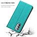 Custodia Compatibile Con Motorola Moto G31 / G41 In Turchese Petrolio - Coperchio Protettiva Con Chiusura Magnetica, Funzione Stand E Tasca Per Le Carte - Foto miniatura 7