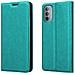 Custodia Compatibile Con Motorola Moto G31 / G41 In Turchese Petrolio - Coperchio Protettiva Con Chiusura Magnetica, Funzione Stand E Tasca Per Le Carte - Foto miniatura 8