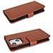 Custodia Compatibile Con Apple Iphone 13 Mini In Marrone Cioccolata - Coperchio Protettivo Con Chiusura Magnetica E 3 Slot Per Carte - Foto miniatura 6