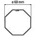 Adattatore Tubo Ottagonale 60 Tm45 Per Automazione A4505 0510s 132250 - Foto miniatura 1