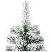 Albero Natale Artificiale Incernierato Con Neve Fioccata 180 Cm - Foto miniatura 4