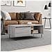 Tavolino Salotto Grigio Sonoma 90x50x36,5 Cm Legno Multistrato - Foto miniatura 1