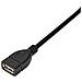 AK-USB-23 cavo USB 0,15 m USB 2.0 USB A Nero - Foto miniatura 3