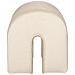 Pouf Modoc Velluto Beige - Foto miniatura 4