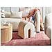 Pouf Modoc Velluto Beige - Foto miniatura 1