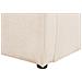 Letto Singolo Con Contenitore Velluto Beige 90 X 200 Cm Anet - Foto miniatura 6